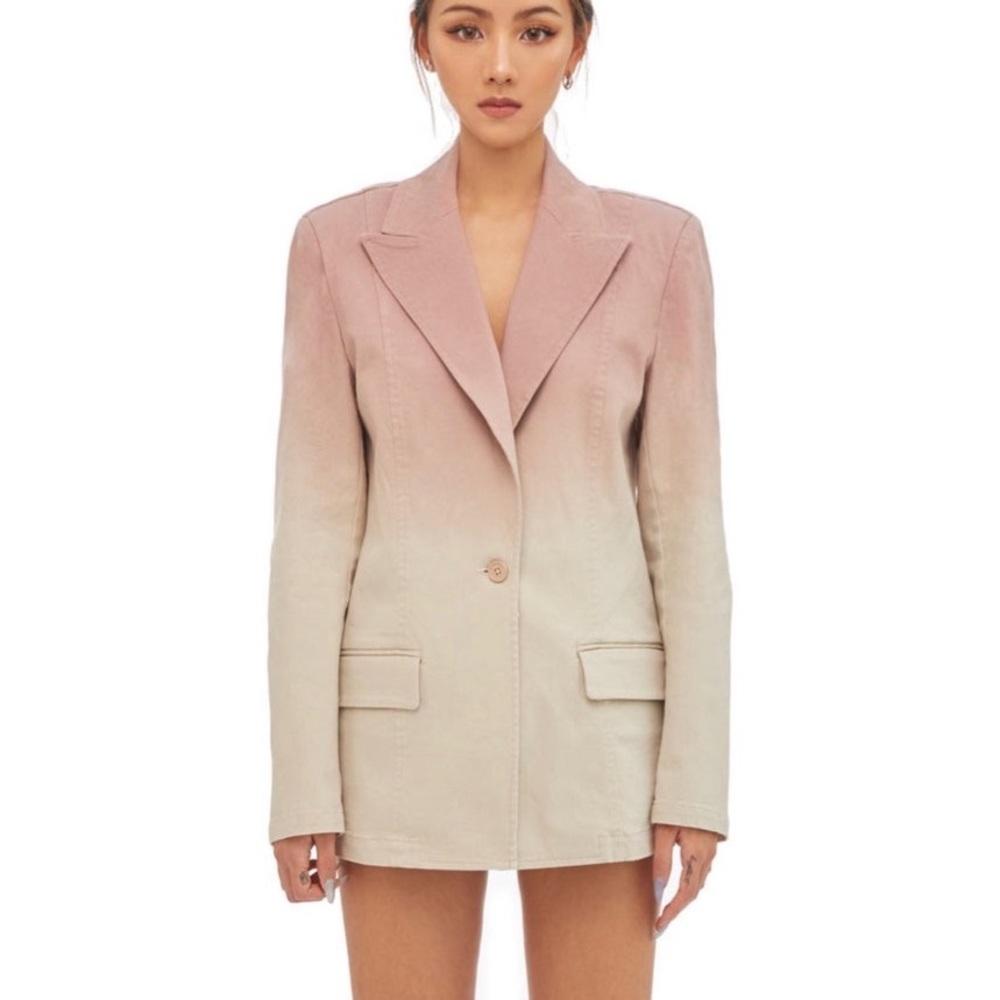 Gradient Color Blazer/Jacket S - image 1